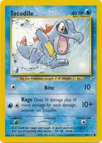 pokemon neo genesis totodile 80 111