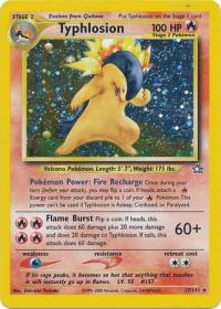 pokemon neo genesis typhlosion 17 111