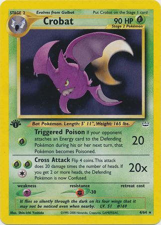 Crobat - 4-64 - 1st Edition