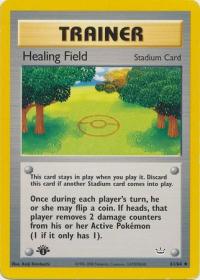 pokemon neo revelation 1st edition healing field 61 64 1st edition