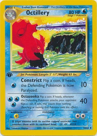 Octillery - 34-64 - 1st Edition