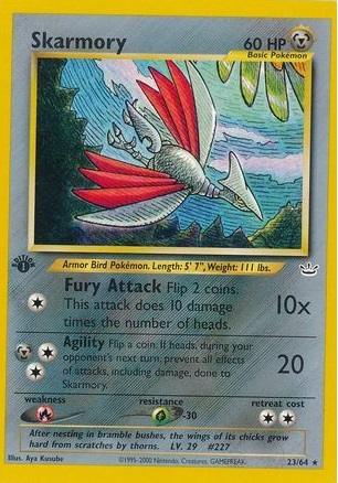 Skarmory - 23-64 - 1st Edition