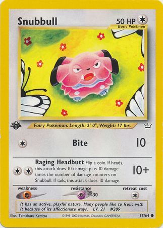 Snubbull - 55-64 - 1st Edition