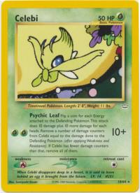 pokemon neo revelation celebi 16 64