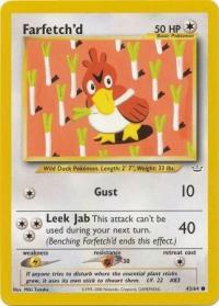 pokemon neo revelation farfetch d 43 64