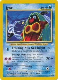 pokemon neo revelation jynx 31 64