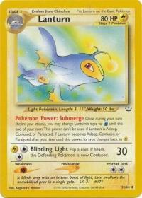 pokemon neo revelation lanturn 32 64