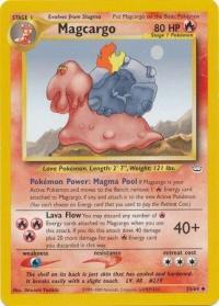 pokemon neo revelation magcargo 33 64