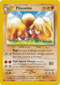 pokemon neo revelation piloswine 36 64