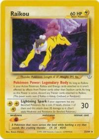 pokemon neo revelation raikou 22 64