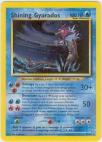 pokemon neo revelation shining gyarados 65 64