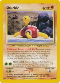 pokemon neo revelation shuckle 51 64