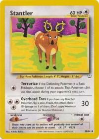 pokemon neo revelation stantler 38 64