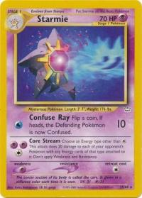 pokemon neo revelation starmie 25 64