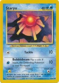 pokemon neo revelation staryu 56 64