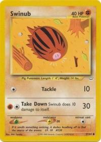 pokemon neo revelation swinub 57 64