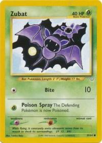 pokemon neo revelation zubat 59 64