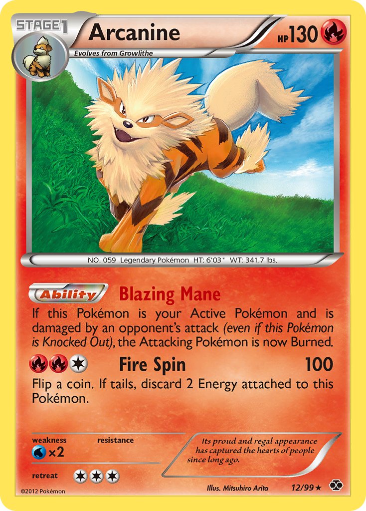 Arcanine 12-99 (RH)