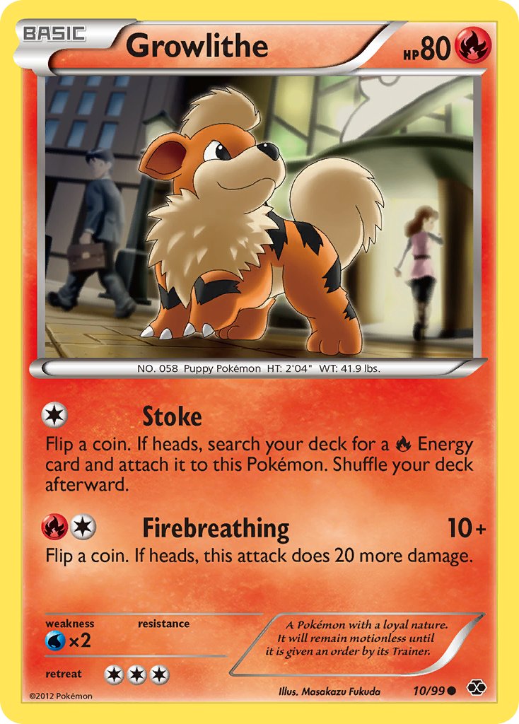 Growlithe 10-99 (RH)