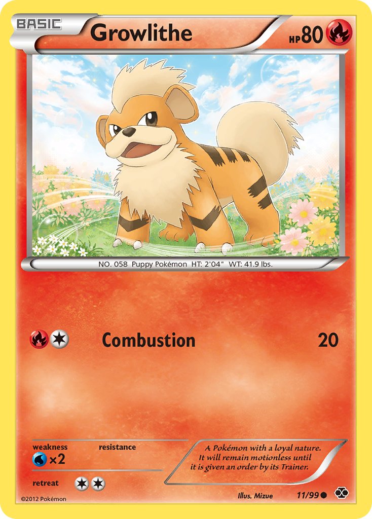 Growlithe 11-99