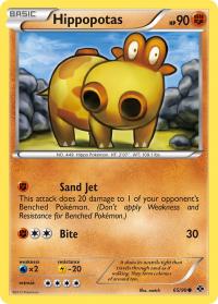 pokemon next destinies hippopotas 65 99