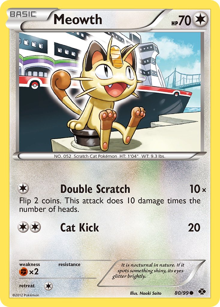 Meowth 80-99 (RH)