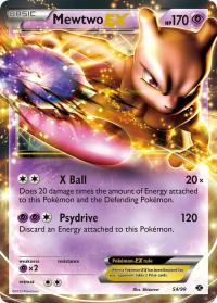 pokemon next destinies mewtwo ex 54 99