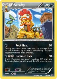 pokemon next destinies scrafty 74 99