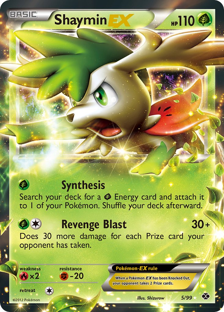 Shaymin EX 5-99