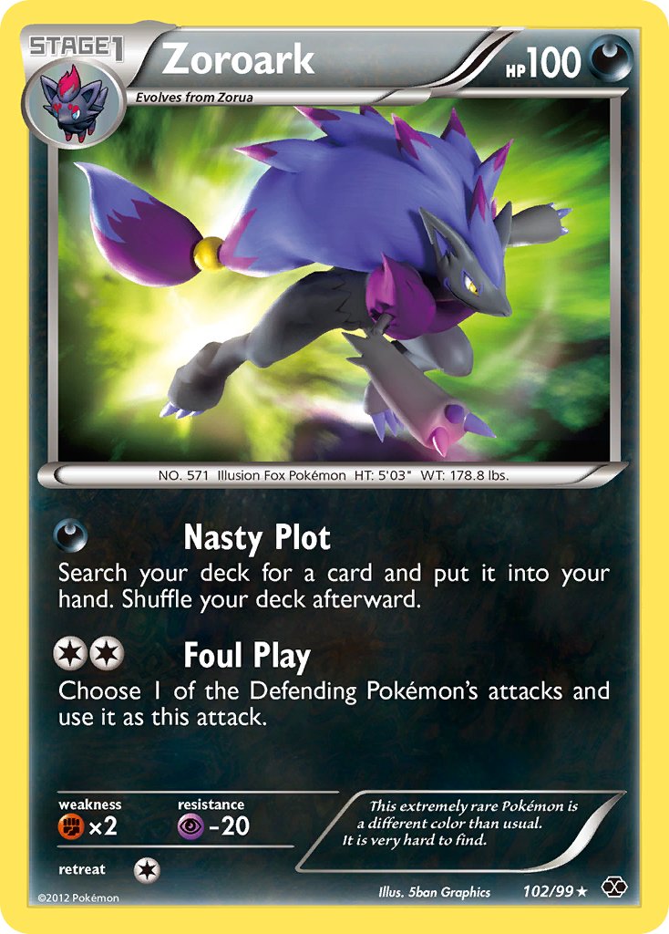 Zoroark 102-99