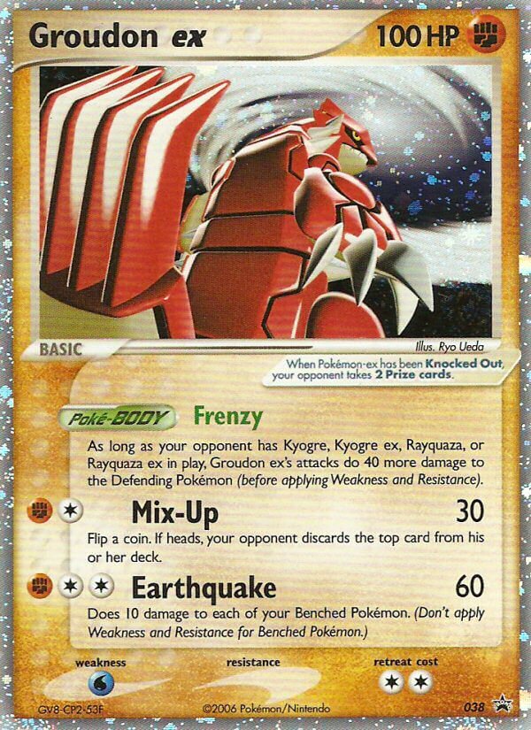 Groudon EX - 038