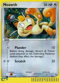 pokemon nintendo promos meowth 013