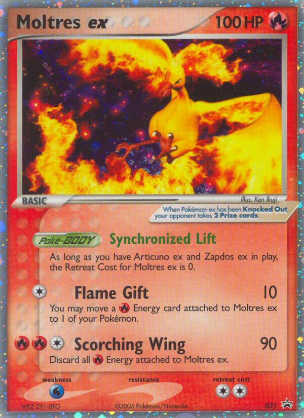 Moltres EX - 031