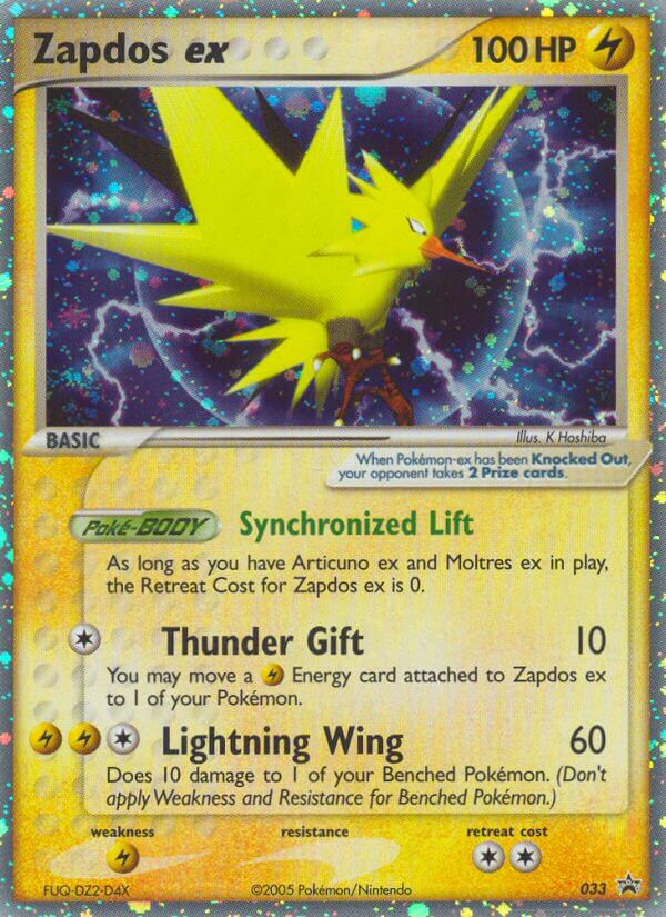 Zapdos EX - 033