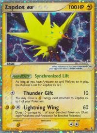 pokemon nintendo promos zapdos ex 033