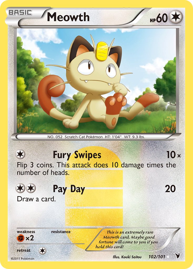 Meowth 102-101