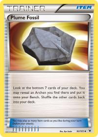 pokemon noble victories plume fossil 93 101