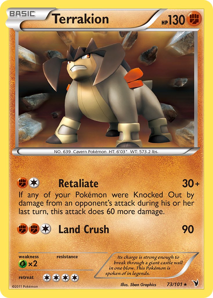 Terrakion 73-101 (RH)