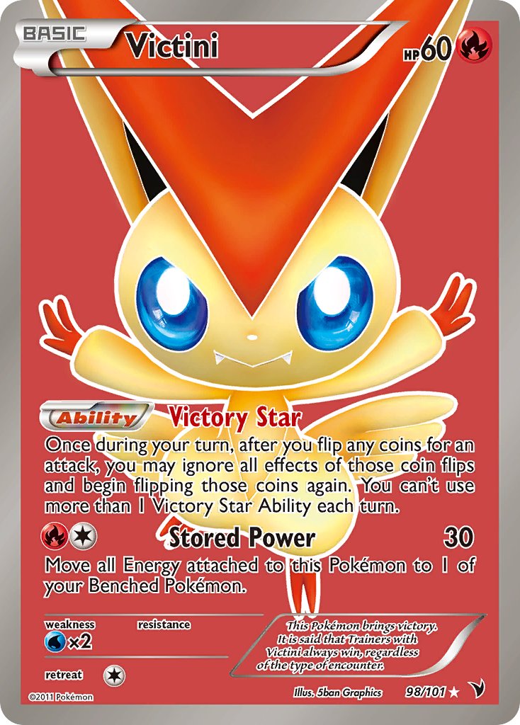 Victini Full Art 98-101