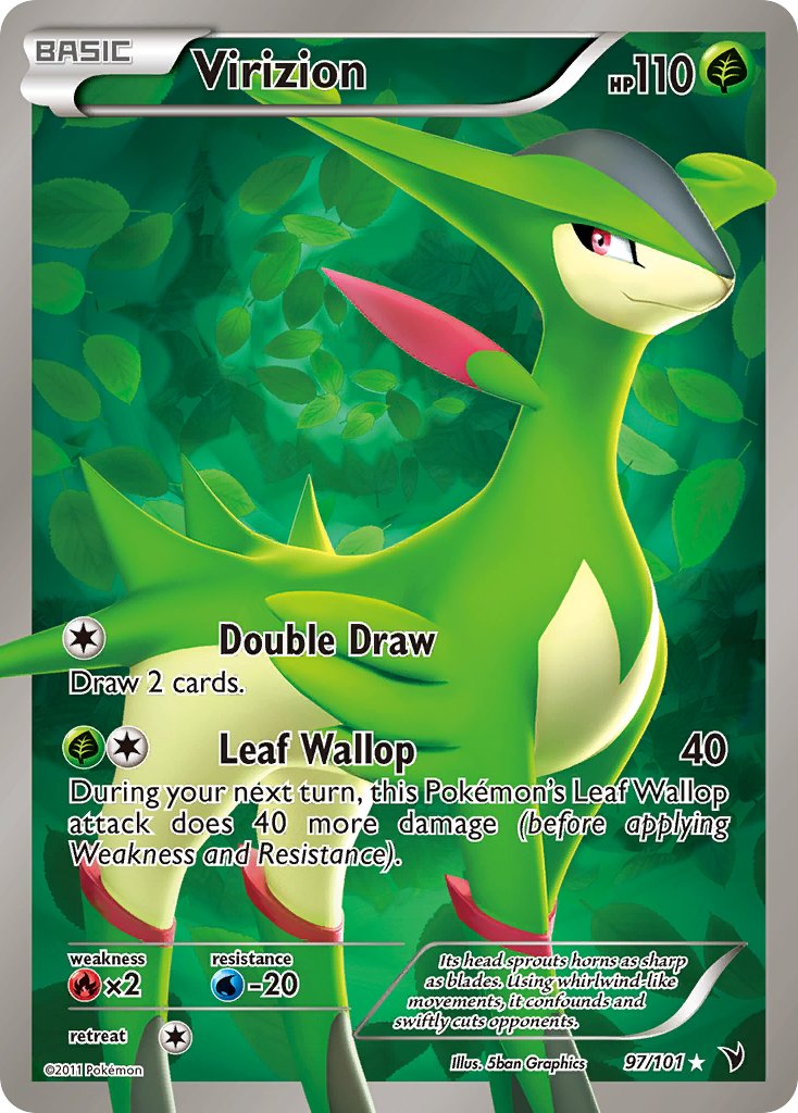 Virizion Full Art 97-101