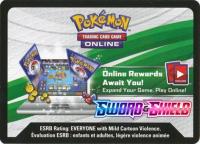 pokemon online tcg codes sword shield sword shield base set ptcgo code card