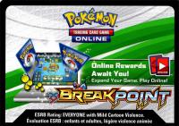 pokemon online tcg codes xy breakpoint ptcgo code card