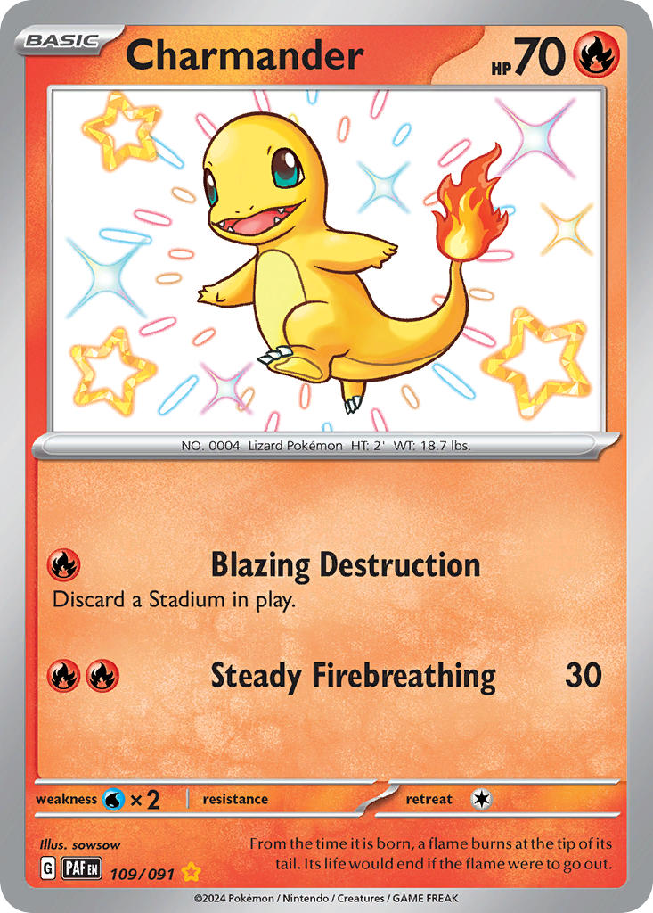 Charmander - 109-091 - Shiny