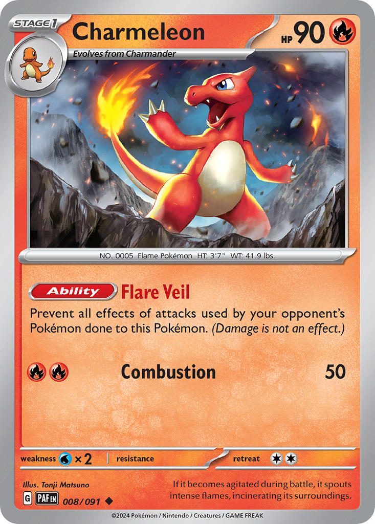 Charmeleon - 008-091 (RH)