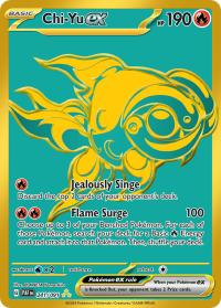 pokemon paldean fates chi yu ex 241 091 gold secret rare