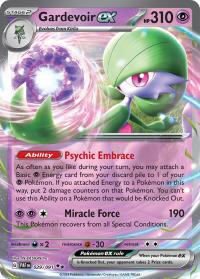 pokemon paldean fates gardevoir ex 029 091