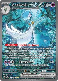 pokemon paldean fates gardevoir ex 233 091 special illustration rare