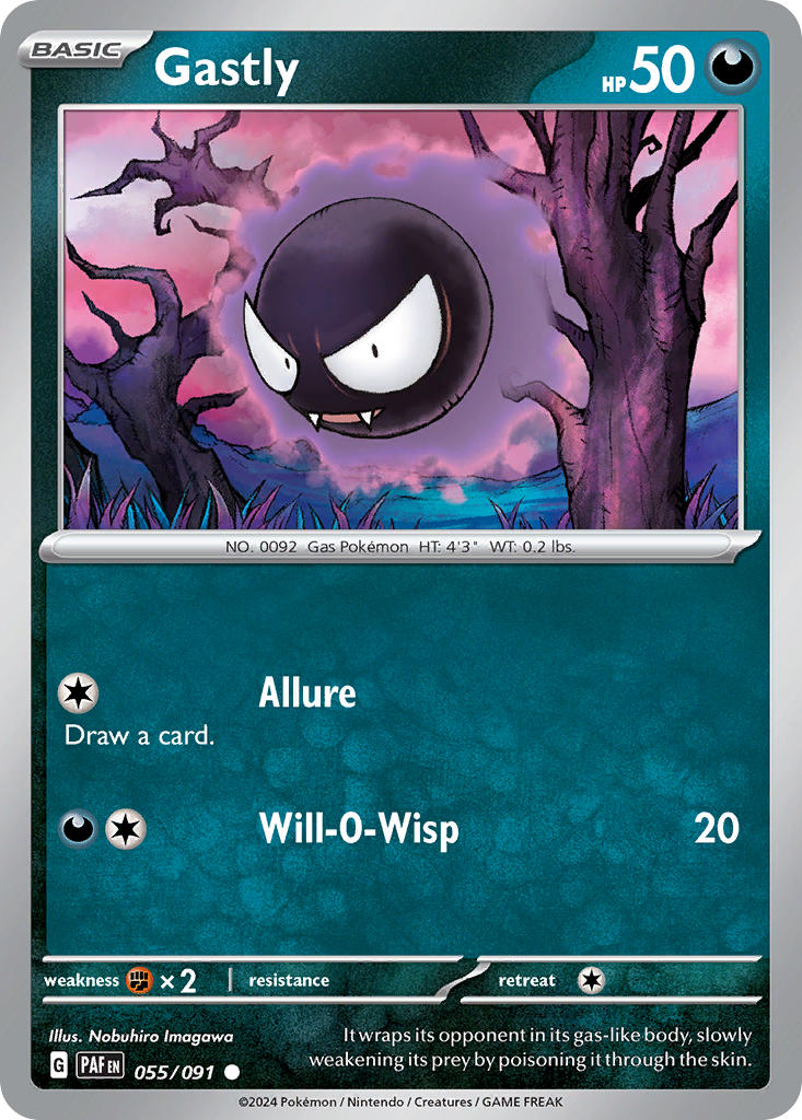 Gastly - 055-091 (RH)