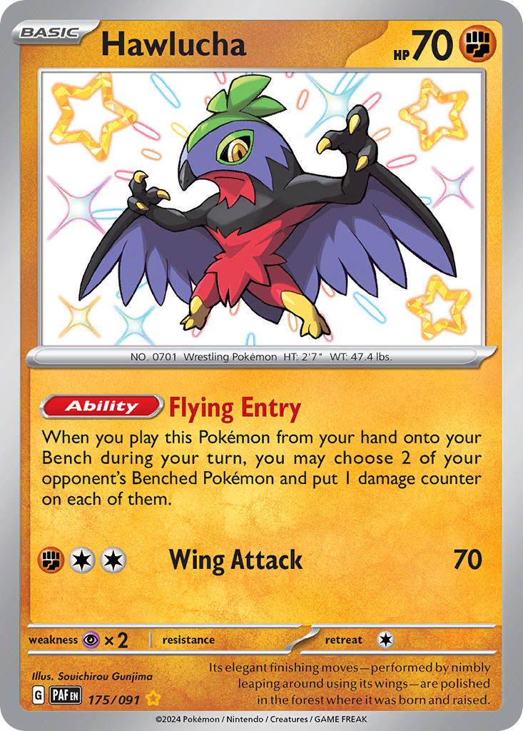 Hawlucha - 175-091 - Shiny