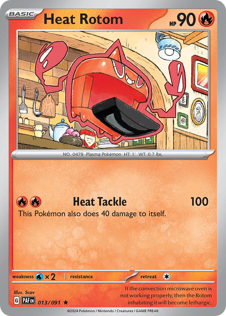 Heat Rotom - 013-091 (RH)